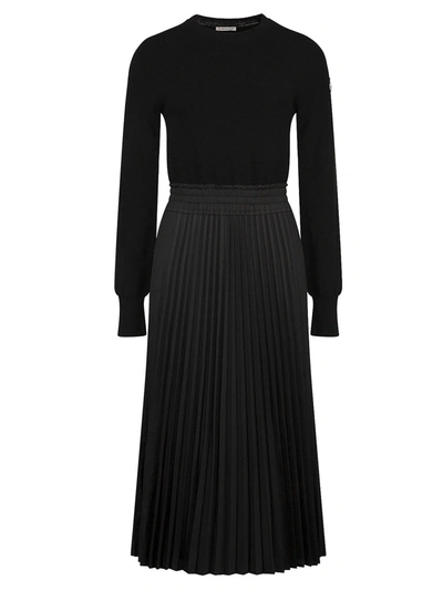 Shop Moncler Women's Black Dress