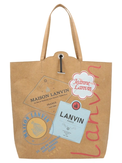 Shop Lanvin Women's Brown Handbag