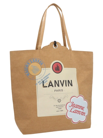 Shop Lanvin Women's Brown Handbag