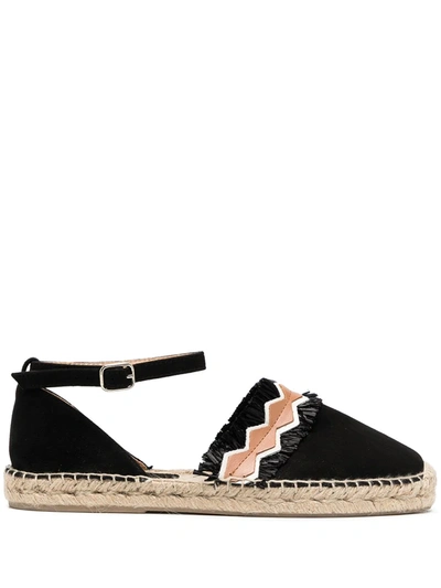 Shop Tila March Portofino Espadrilles In Black