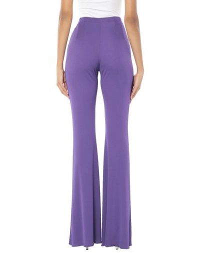 Shop Marni Woman Pants Purple Size 4 Viscose