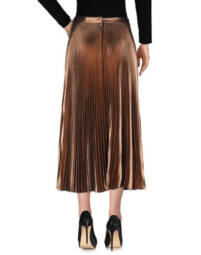 Shop A.l.c Midi Skirts In Copper