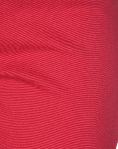 Shop Manila Grace Woman Denim Pants Red Size 25 Cotton, Elastane