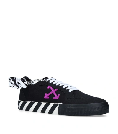 Shop Off-white Canvas Vulcanized Low-top Sneakers
