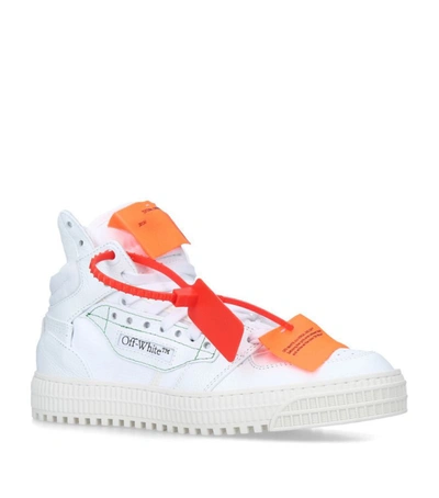 Shop Off-white Leather Off-court 3.0 Sneakers