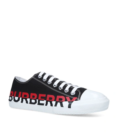 Shop Burberry Larkhall Low-top Sneakers