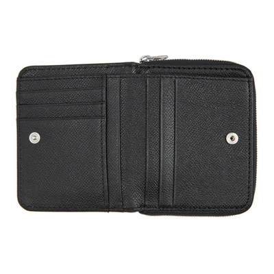 Shop Ami Alexandre Mattiussi Black Ami De Coeur Compact Wallet In 001 Black