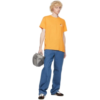 LOEWE 橙色 ANAGRAM T 恤