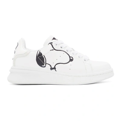 Shop Marc Jacobs White Peanuts Edition The Tennis Shoe Sneakers In 100 White