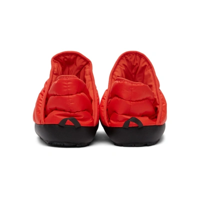 Shop The North Face Red Thermoball™ Traction Booties In Flare/tnf B