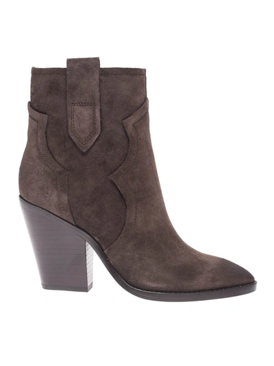 Shop Ash Esquire Ankle Boots In Dark Brown