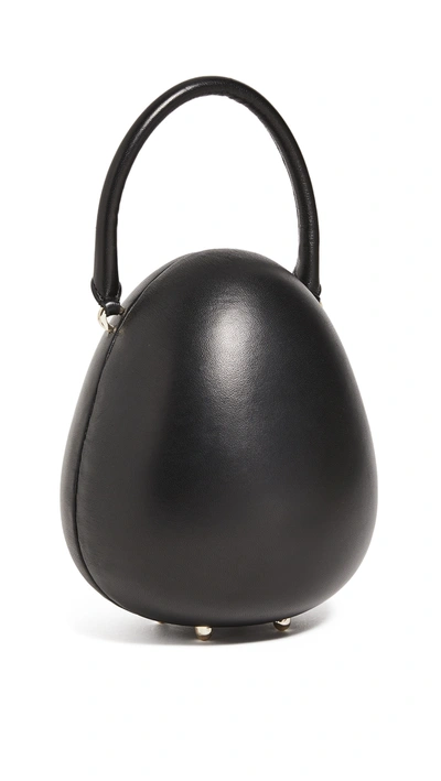 Shop Simone Rocha Handheld Egg Bag In Black