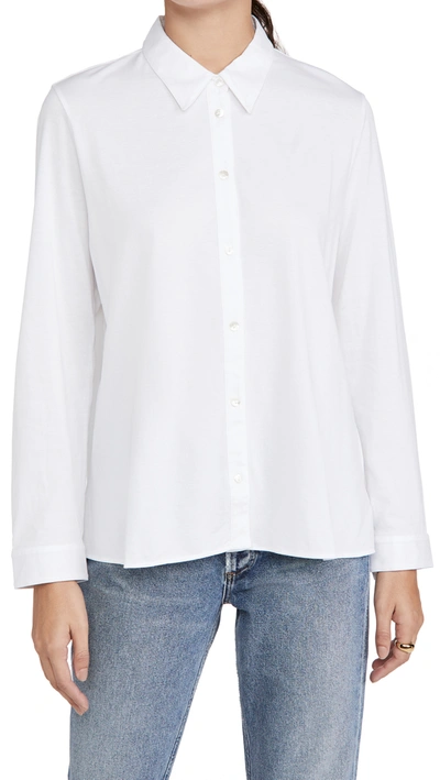 Shop Theory Trapeze Shirt K In White
