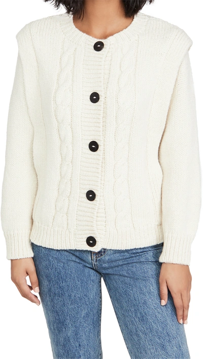 Shop Apiece Apart Westend Cardigan In Oat