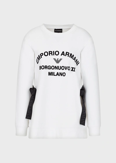 Shop Emporio Armani Sweatshirts - Item 12488408 In White