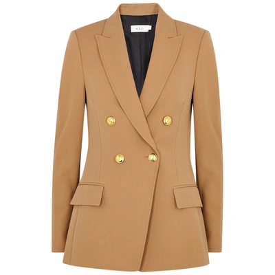 Shop A.l.c Sedgwick Ii Camel Double-breasted Blazer