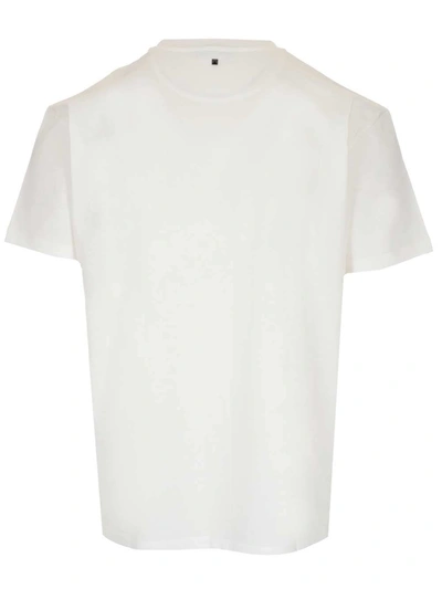 Shop Valentino Men's White Cotton T-shirt