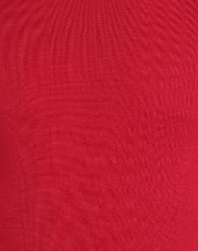 Shop 8 By Yoox Merino Wool Essential Roll-neck Sweater Man Turtleneck Red Size Xxl Merino Wool