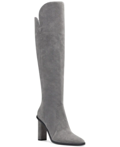 Shop Vince Camuto Women's Palley Over-the-knee Boots Women's Shoes In Thundercloud Grey