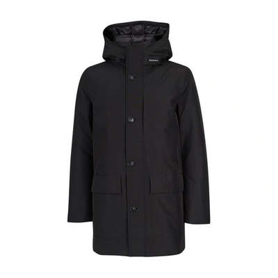 Woolrich Gtx Urban Coat Off Black | ModeSens