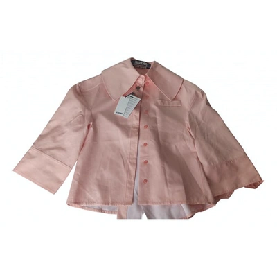 Pre-owned Jacquemus L'amour D'un Gitan Caban In Pink