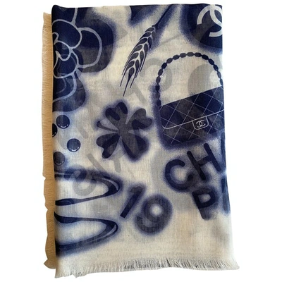 Pre-owned Chanel Other Cashmere Scarves