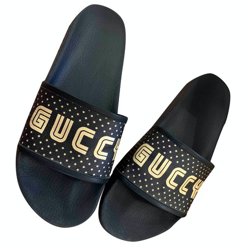 pre owned gucci slides