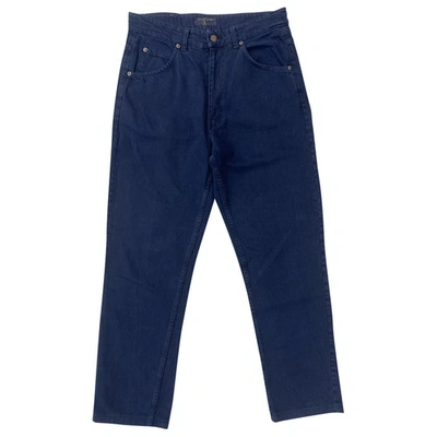 Pre-owned Valentino Jeans In Blue