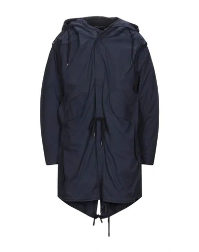 Shop Y/project Coats In Dark Blue