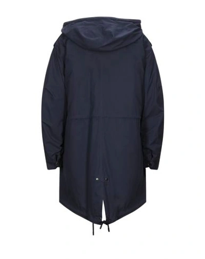 Shop Y/project Coats In Dark Blue