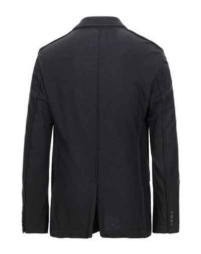Shop Lanvin Suit Jackets In Steel Grey