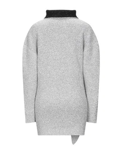 Shop Balenciaga Turtleneck In Silver