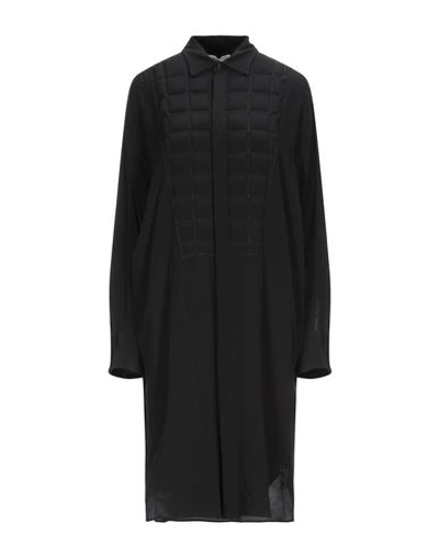 Shop Bottega Veneta Woman Midi Dress Black Size 4 Silk