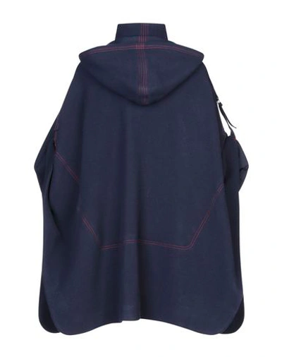 Shop Chloé Capes & Ponchos In Dark Blue