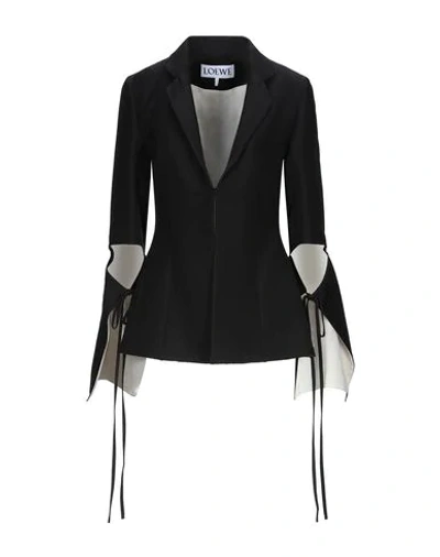 Shop Loewe Suit Jackets In Black