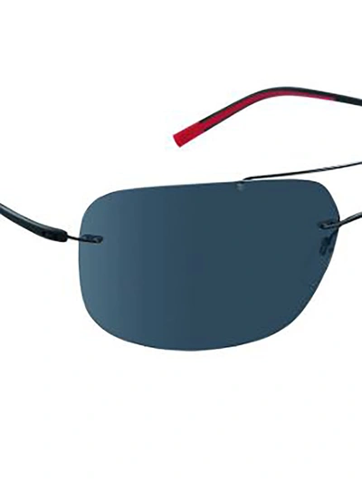 Silhouette Black Titanium Aviator Sunglasses