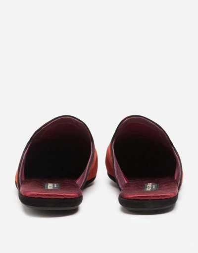 Shop Dolce & Gabbana Suede Slippers