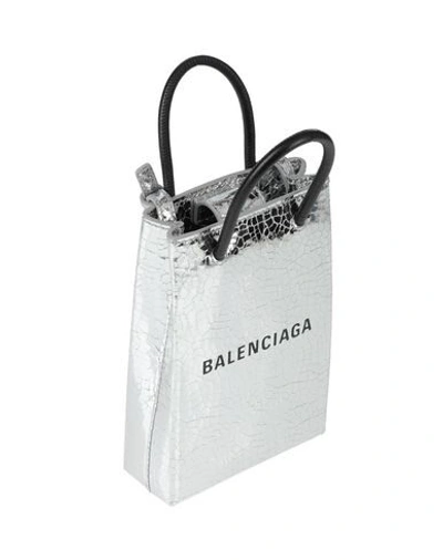 Shop Balenciaga Cross-body Bags In Silver