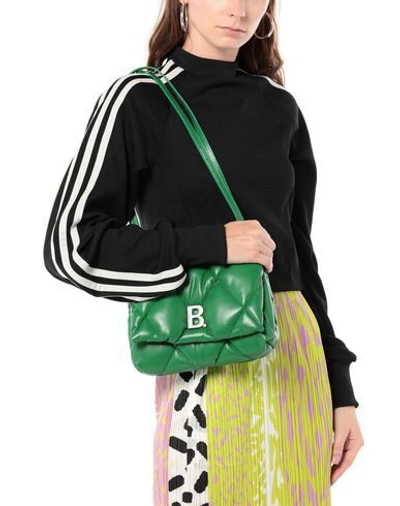 Shop Balenciaga Shoulder Bag In Green