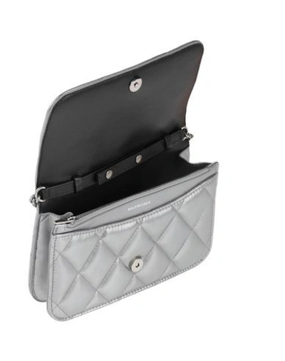 Shop Balenciaga Cross-body Bags In Silver