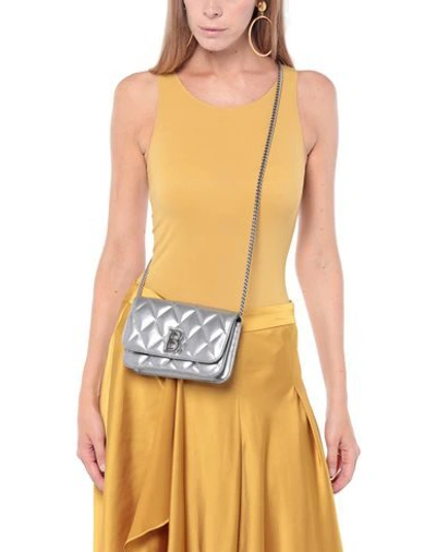 Shop Balenciaga Cross-body Bags In Silver