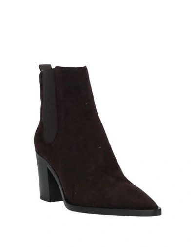 Gianvito Rossi Ankle Boots In Brown