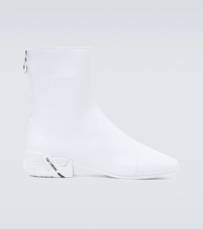 Shop Raf Simons Solaris-2 High Boots In White