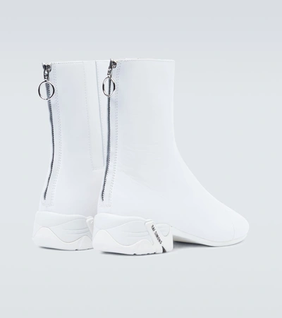 Shop Raf Simons Solaris-2 High Boots In White