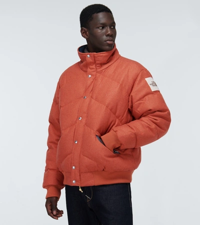 The North Face North Face Brown Larkspur Heritage Down Jacket In Orange |  ModeSens