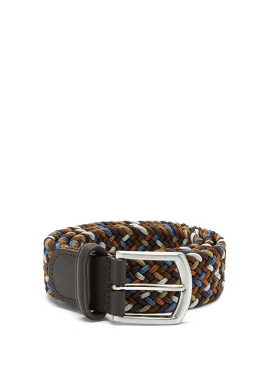 ANDERSON'S WOVEN ELASTICATED BELT 1375015