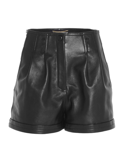 Shop Saint Laurent Women's Black Shorts