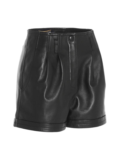 Shop Saint Laurent Women's Black Shorts