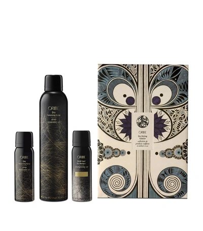 Shop Oribe Dry Styling Christmas Collection Gift Set In White