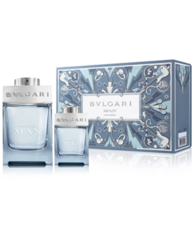 Shop Bvlgari Men's 2-pc. Man Glacial Essence Eau De Parfum Gift Set